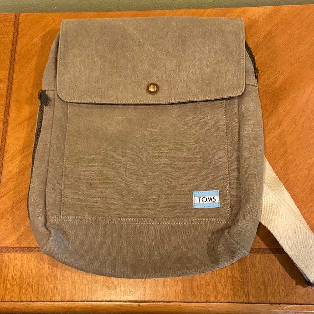 Toms tan backpack